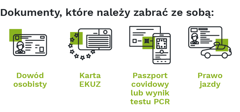 dokumenty, które należy zabrać ze sobą